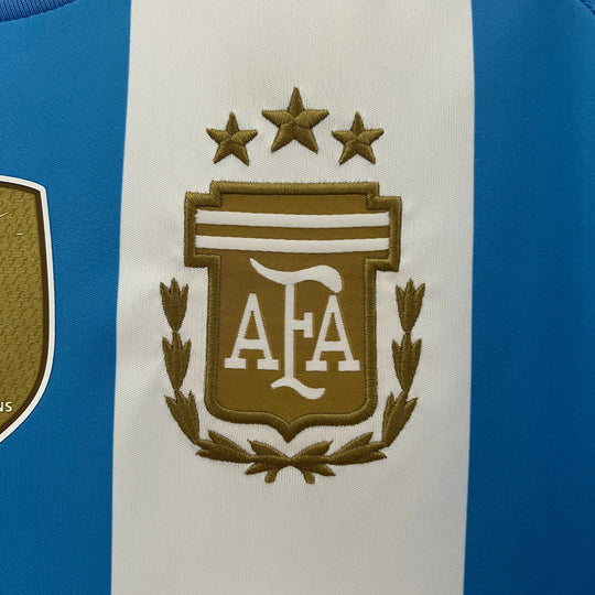 Maillot Argentine Domicile Bleu et Blanc 24/25