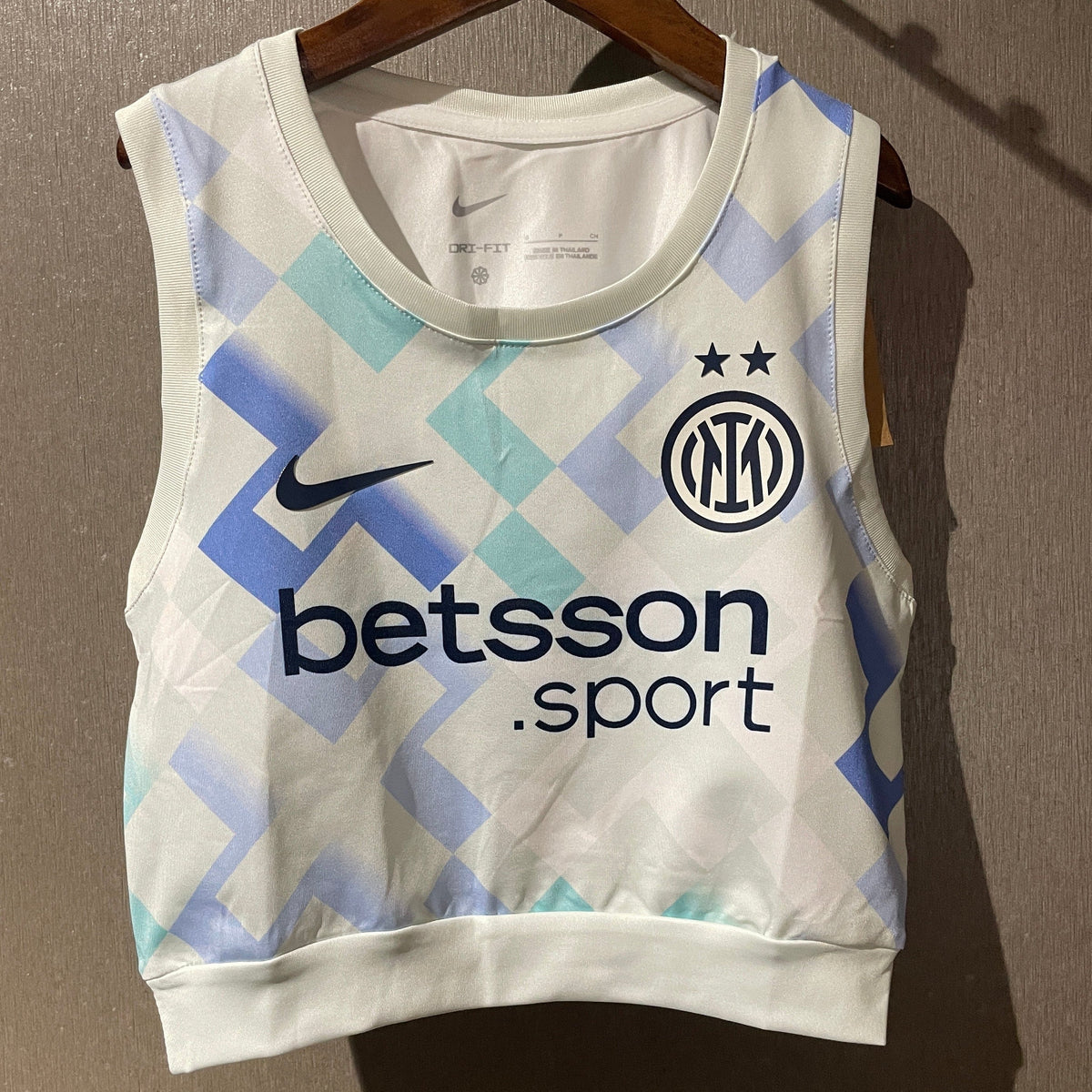 Crop Top Inter Milan Blanc 2025/2026