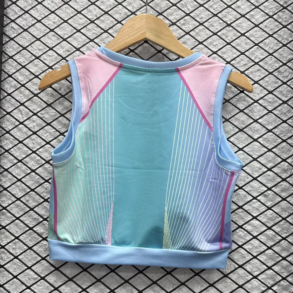 Crop Top Barcelone Bleu 2025/2026