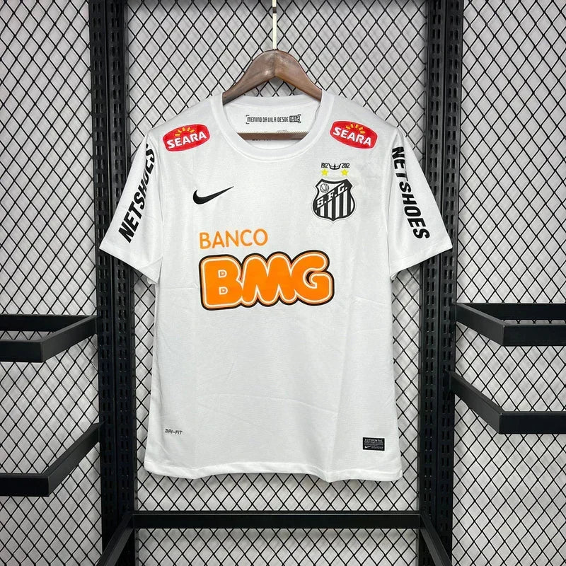 Maillot Santos Retro blanc 11/12