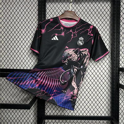 Maillot Real Madrid Noir Rose Panther 2024/25