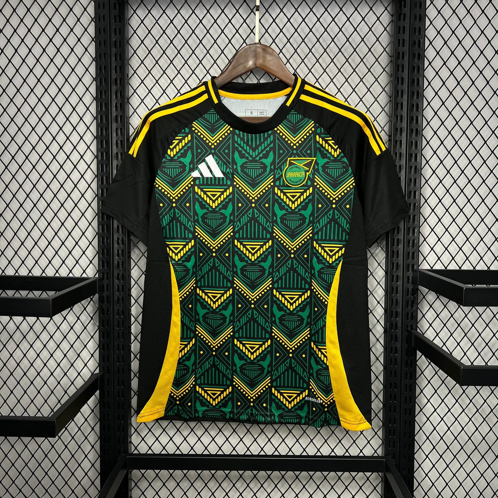 Maillot Jamaïque Noir et Vert 24/25