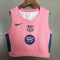 Crop Top Barcelone Rose et Bleu 2025/2026