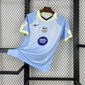 FC Barcelone maillot foot bleu ciel et jaune 2025 2026