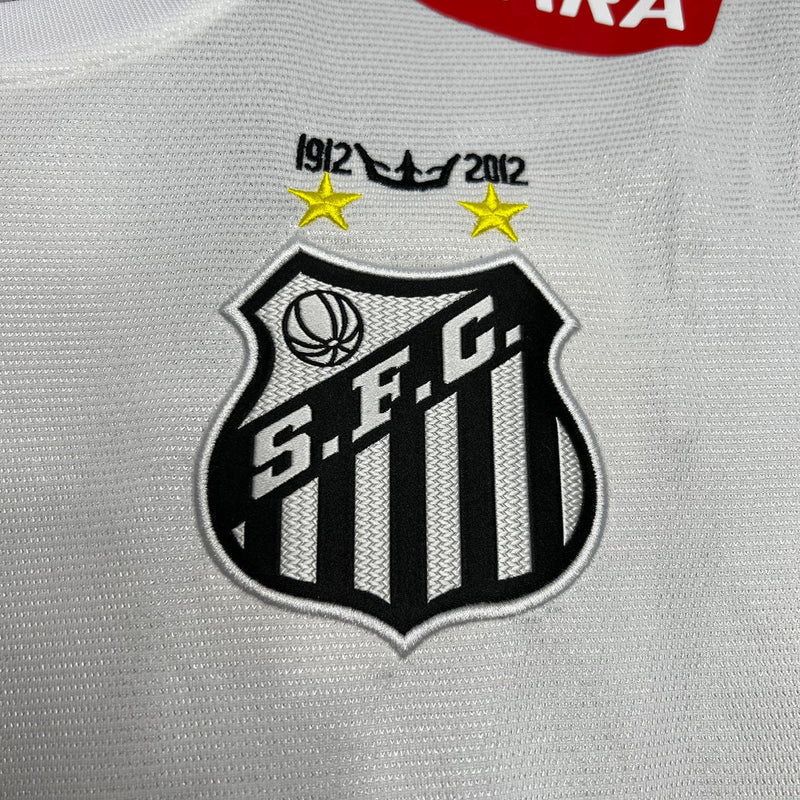 Maillot Santos Retro blanc 11/12