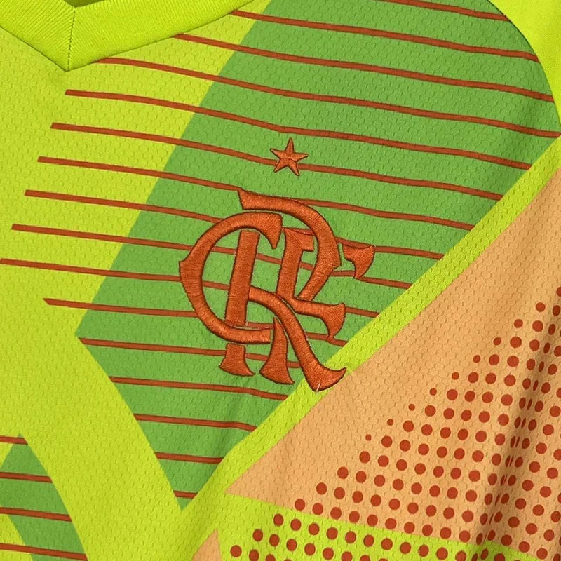 Maillot Flamengo Jaune et Orange 25/26