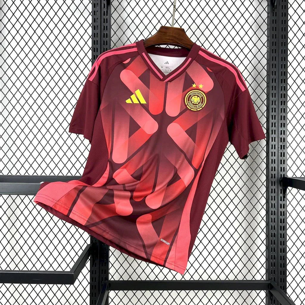 Maillot Allemagne Rouge Foncé 25/26