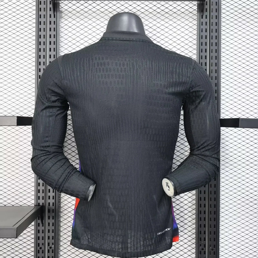 Maillot Angleterre manches longues Noir 25/26
