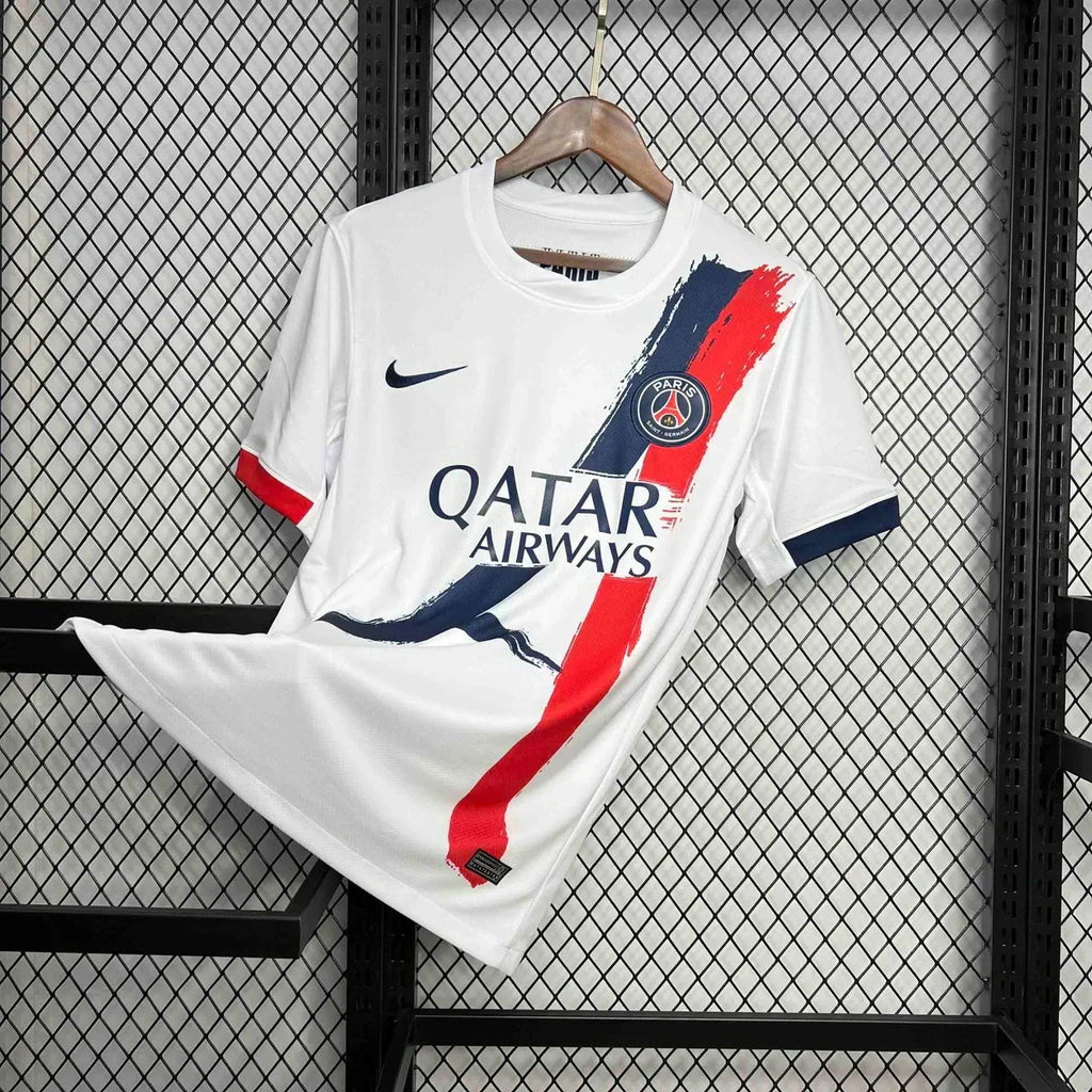 Maillot Paris (PSG) extérieur Blanc 24/25