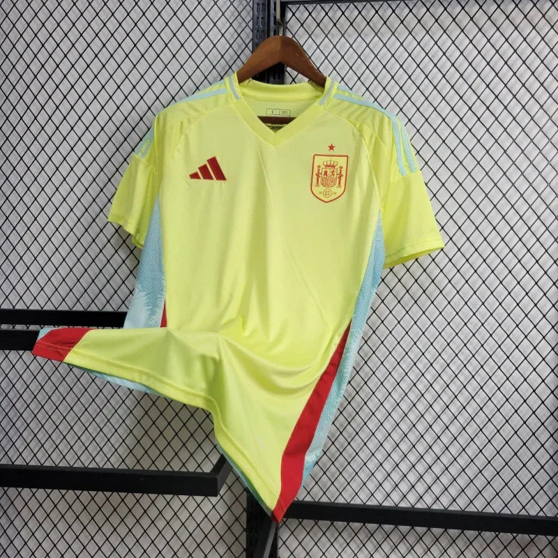 Maillot Espagne Extérieur Jaune 24/25