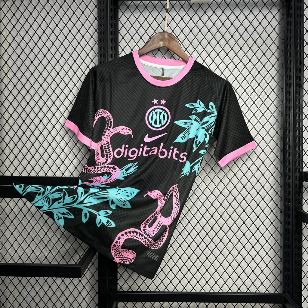 Maillot Inter Milan serpent édition Spéciale Noir 24/25