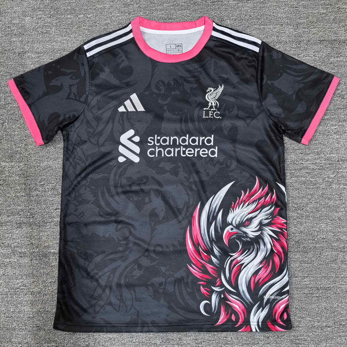 Maillot Liverpool Concept Noir et Rose 25/26