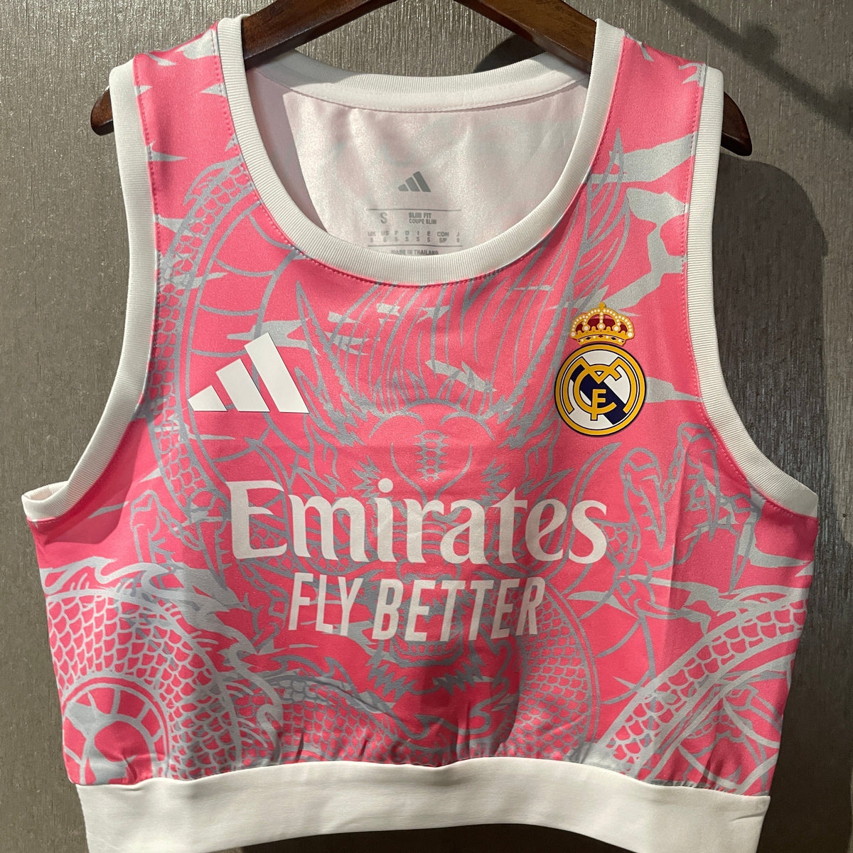 Crop Top Real Madrid Rose 2025/2026