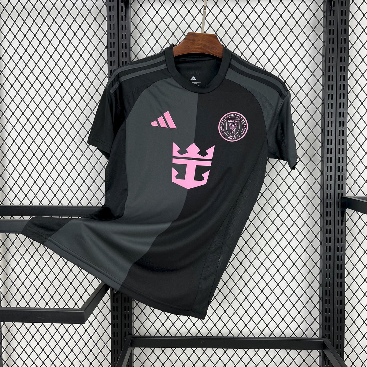 Maillot Inter Miami foot Noir et Gris 25/26
