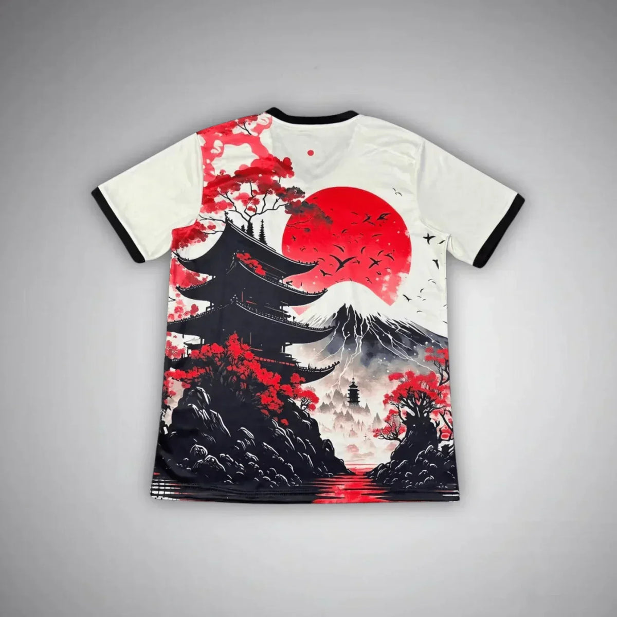 Maillot Japon Temple Rouge et Noir 24/25