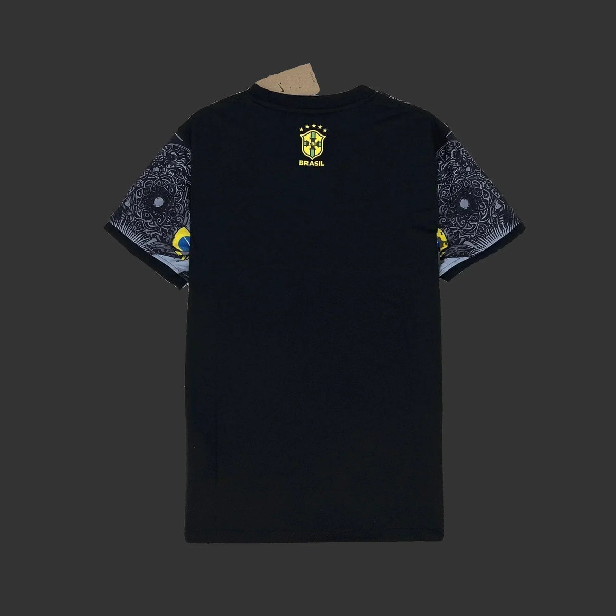 Maillot Brésil Christ Concept Noir et Gris 24/25