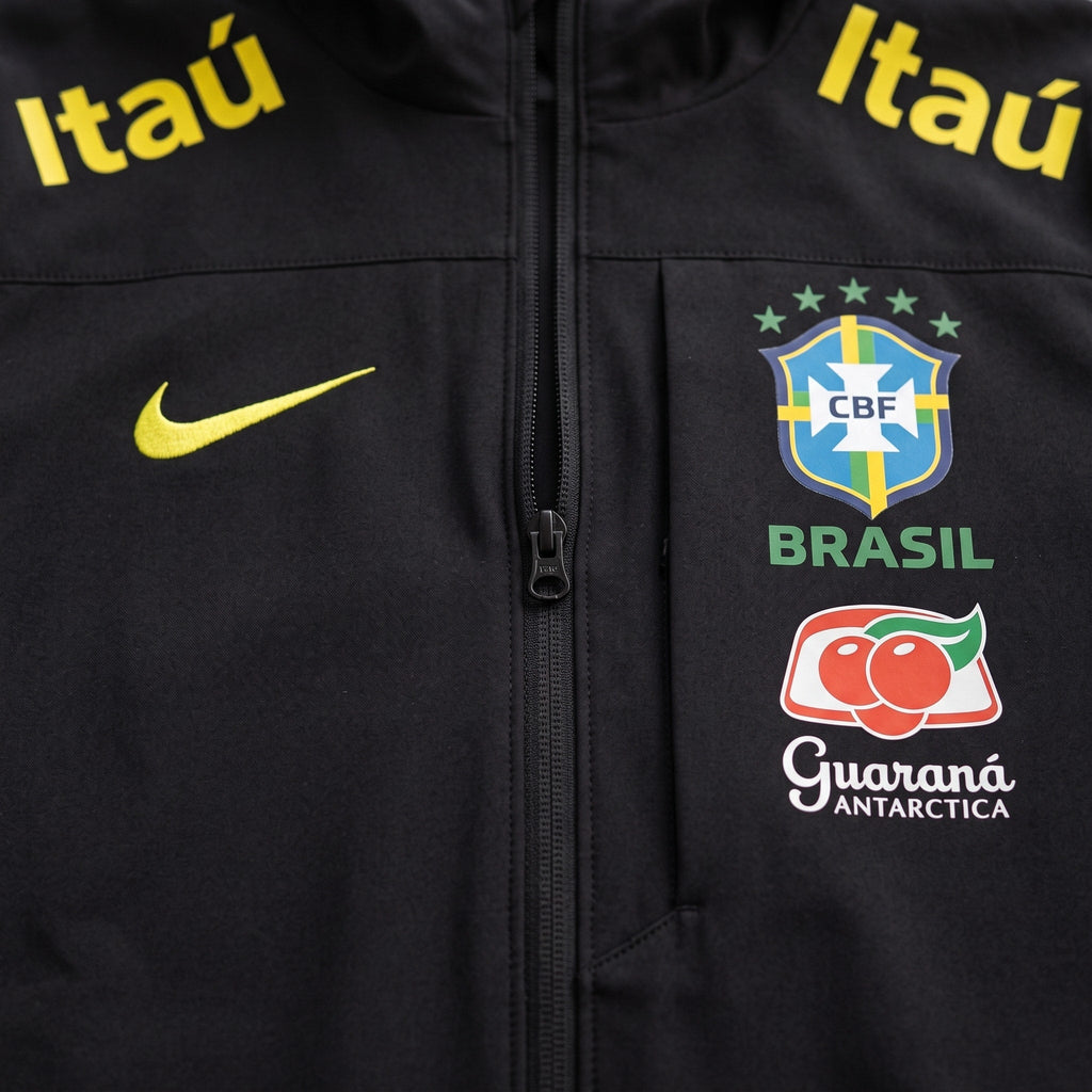 NOUVELLE VESTE DU BRÉSIL NOIR 2025/2026