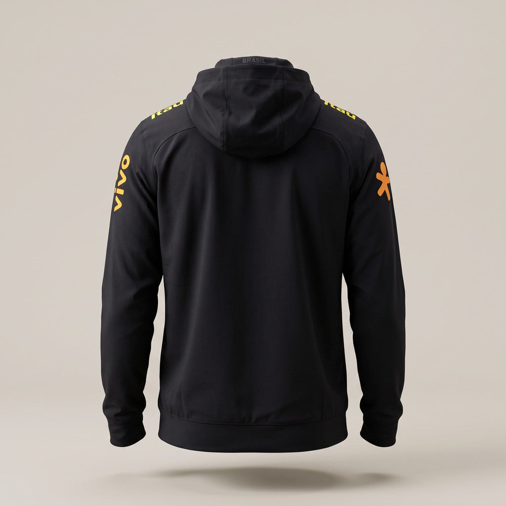 NOUVELLE VESTE DU BRÉSIL NOIR 2025/2026