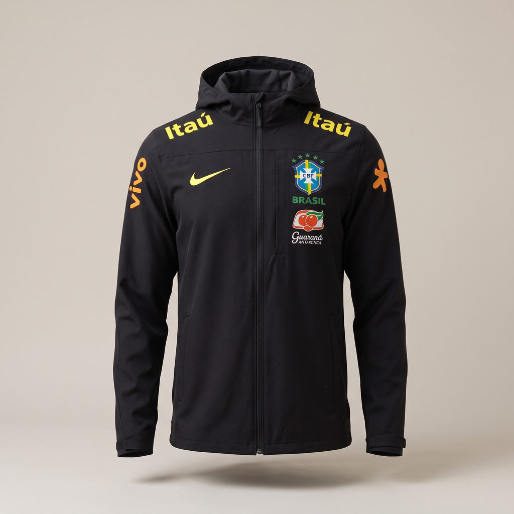 NOUVELLE VESTE DU BRÉSIL NOIR 2025/2026
