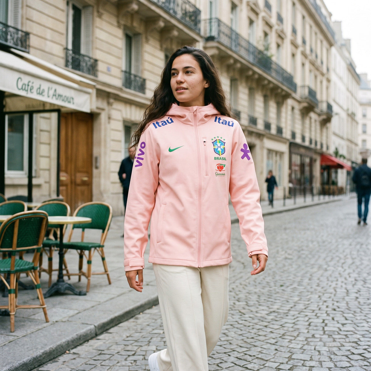 NOUVELLE VESTE DU BRÉSIL ROSE 2025/2026